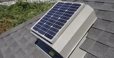 attic fan installation services with energy-efficient roof-mounted ventilation system in Easton, PA