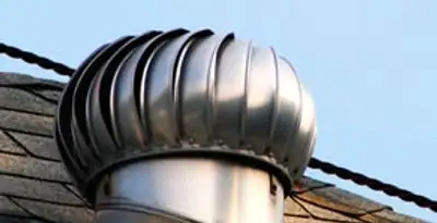 attic fan installation services with professionally installed roof ventilation unit in Easton, PA