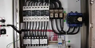 Electrical panel installation with organized circuit breakers and wiring in Easton, PA