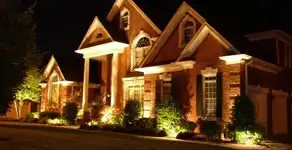 electrician services providing professional exterior electrical lighting in Easton, PA