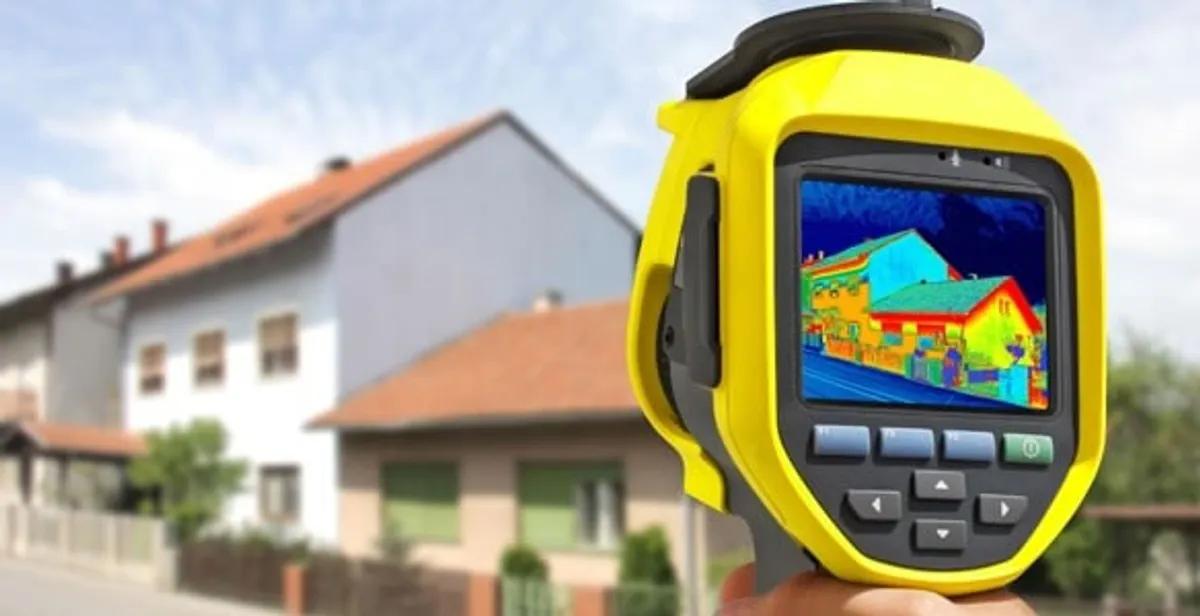 home energy audit service performing exterior thermal inspection to identify energy loss in Easton, PA