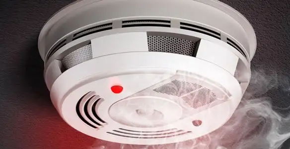 Installed smoke detector providing reliable fire detection in Easton, PA