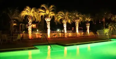 landscape lighting installation services illuminating outdoor recreational areas in Easton, PA