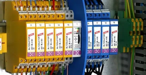 lightning surge protection equipment integrated into electrical system by certified electricians in Easton, PA