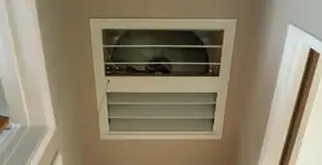 whole house fan installation services with ceiling-mounted ventilation system in Easton, PA